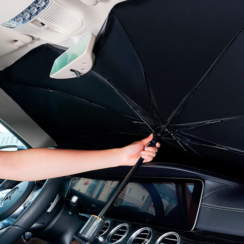 Universal Foldable Car Windshield Umbrella Shade For SEAT Alhambra Altea Arona Arosa Ateca Cordoba Exeo Freetrack ibiza