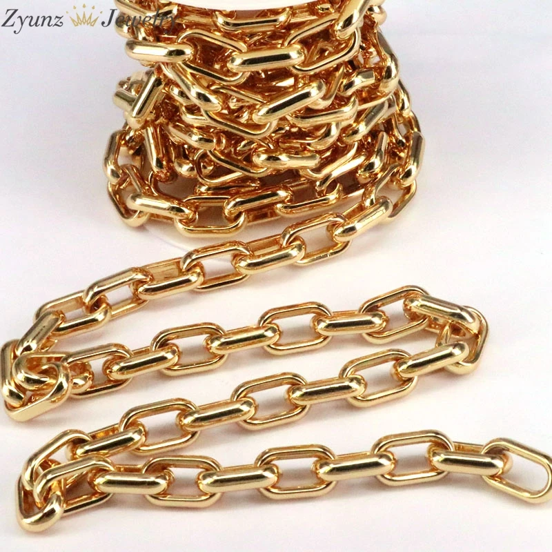 3 Meters, Chunky Thick Heavy Exaggerated Metal Large Thick Chain for Punk Rock Jewelry Making