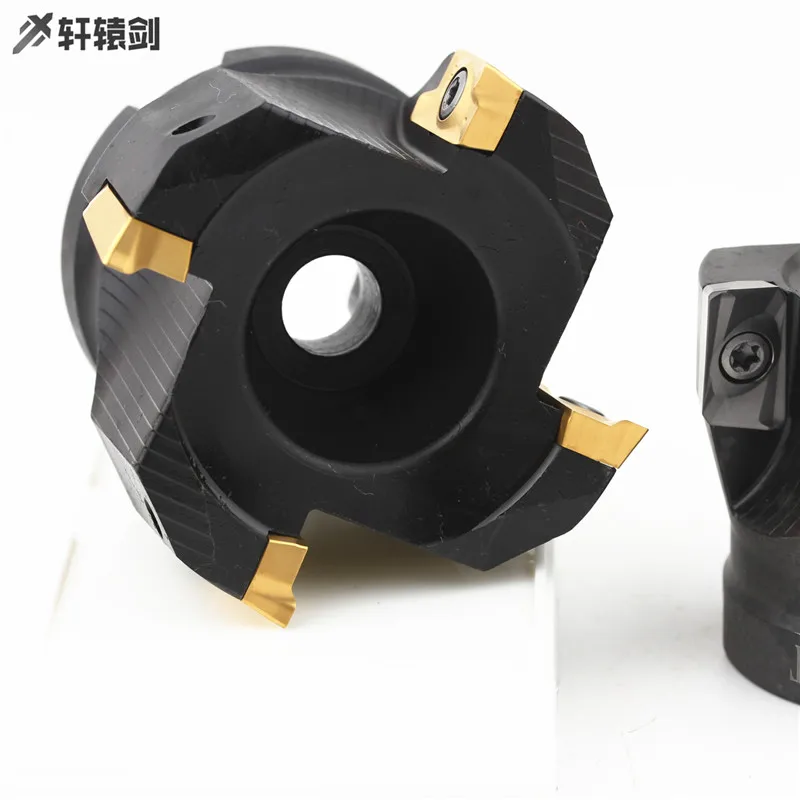BAP400R-40-22-4T-H 50 63 160 6T 7T 10TRight угол плеча передний конец фреза CNC инструмент карбида вставки APMT1604