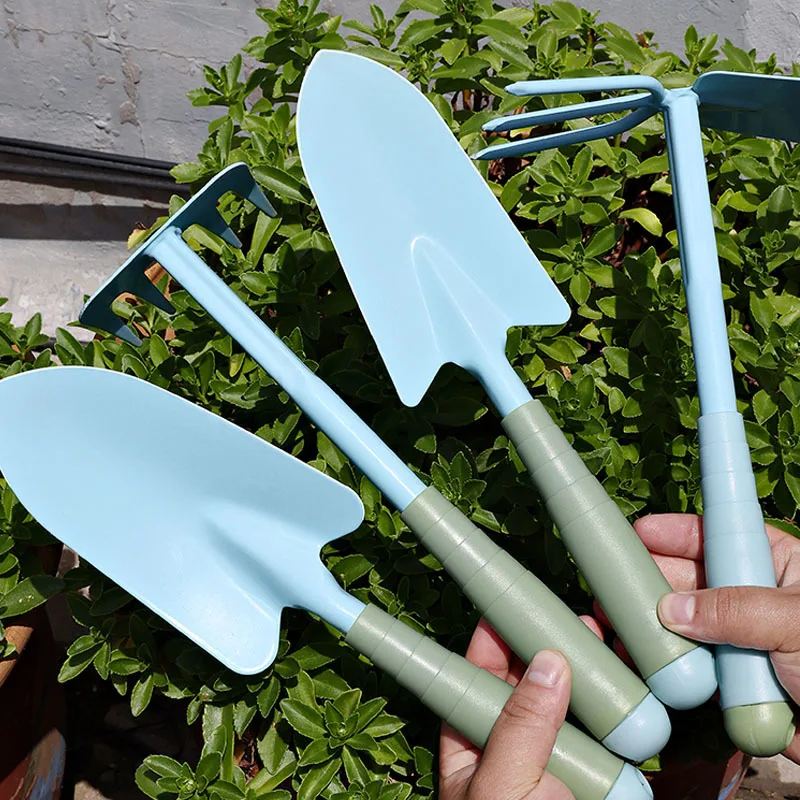 

Planting Garden Tool Set Carbon Steel Gardening Shovel 4PCS Set Hand Trowel Bonsai Shovel Lawn Transplant Weeder Tools