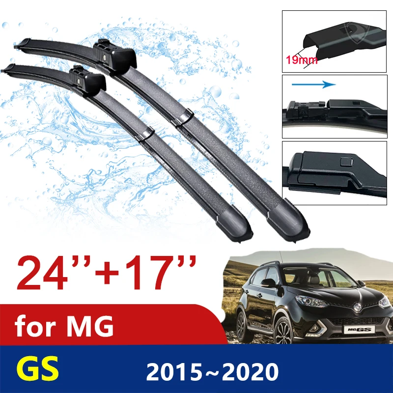 

for MG GS 2015~2020 Front Window Windshield Windscreen Wipers Car Wiper Blades Car Accessories 2016 2017 2018 2019