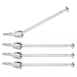 8pcs Steel Metal Drive Shaft 89.5mm(90) Dogbones 08029 & Stub Wheel Axle 02033 for Redcat HSP 1/10 Monster Truck 94111 HSP 94108