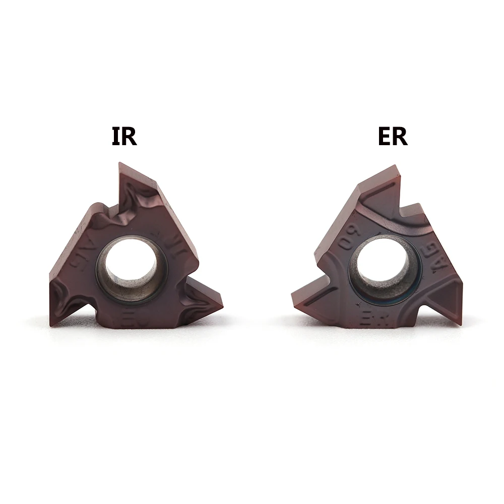 Imagem -04 - Original 16erm 16irm 11w 14w Ag55 Ag60 Lf6018 Cortador de Carboneto Pastilha para Torno de Aço Inoxidável Deskar100