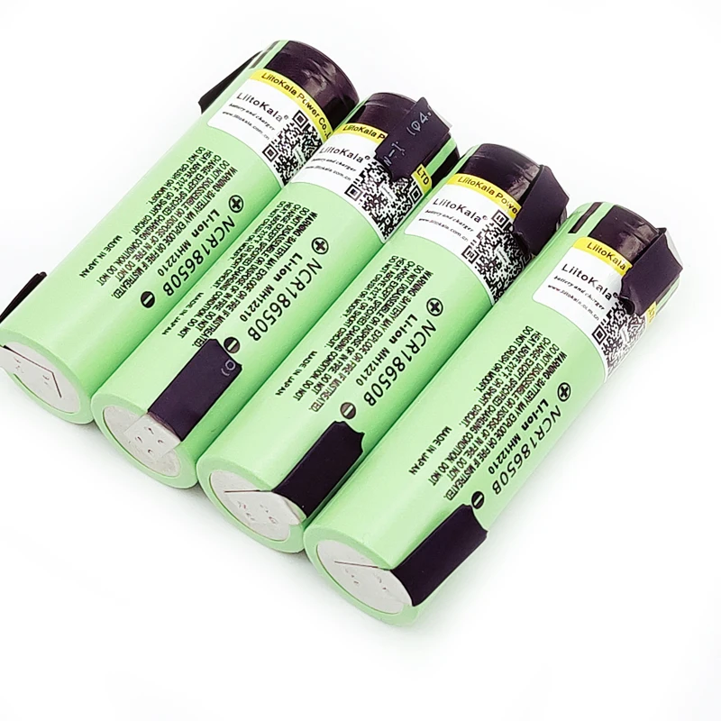 Liitokala NCR18650B 18650 3.7v 3400mah Lithium Rechargeable Battery Welding Nickel Sheet batteries