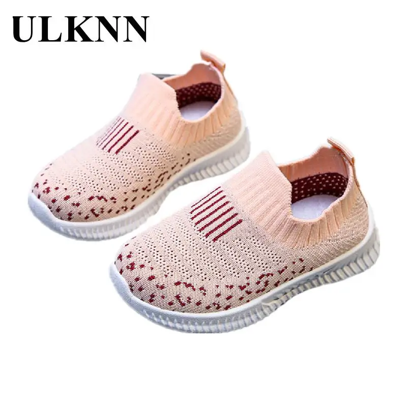 

Girls Shoes Boy Light Leather Loafers Child Single Children's Tenis Casual 1-3-5 - Year - Old Baby Woven Kid's Casual Shoe