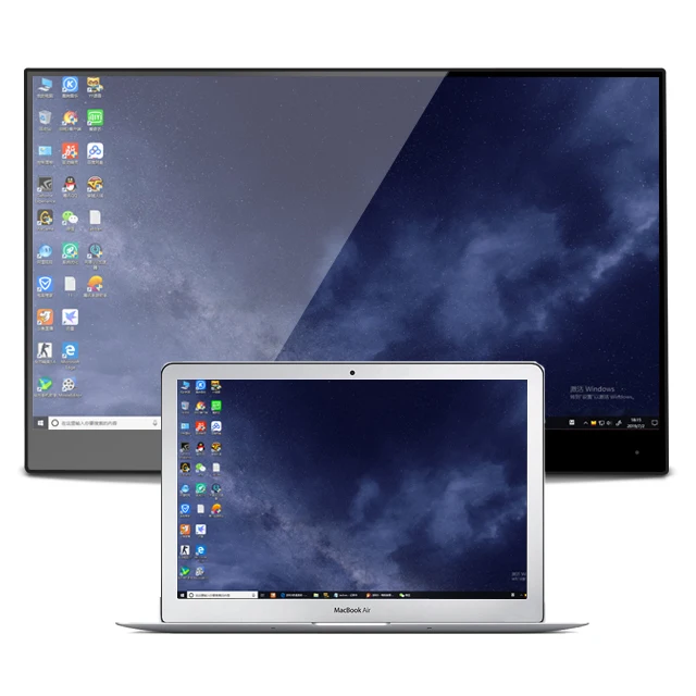 4K HDR IPS Monitor portatile da gioco Monitor Ps4 Ps3 Monitor touchscreen ultrasottile