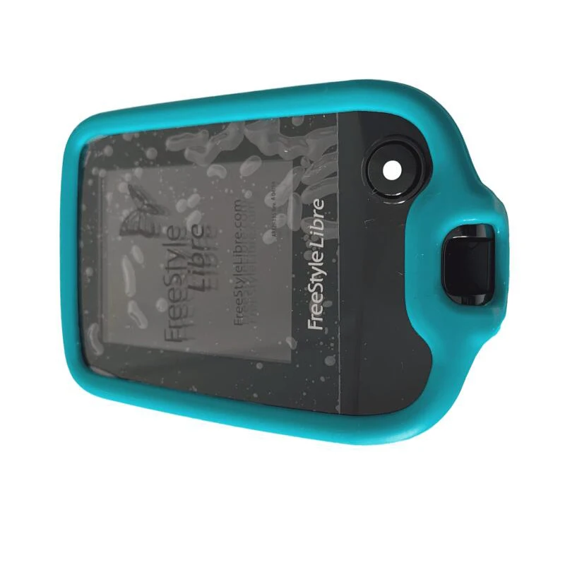 Instant เลือดกลูโคสการสแกน Tester Sensor Test กระดาษ Probe ป้องกันซิลิโคนฝาครอบ Anti-Fall กันน้ำ Shelll