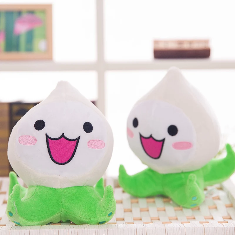 1PC 20CM Trên Trò Chơi Đồng Hồ Pachimari Sang Trọng Món Đồ Chơi Chữ OX Hành Nhỏ Mực Nhồi Bông Sang Trọng Búp Bê Cosplay Hành Động hình Đồ Chơi Trẻ Em