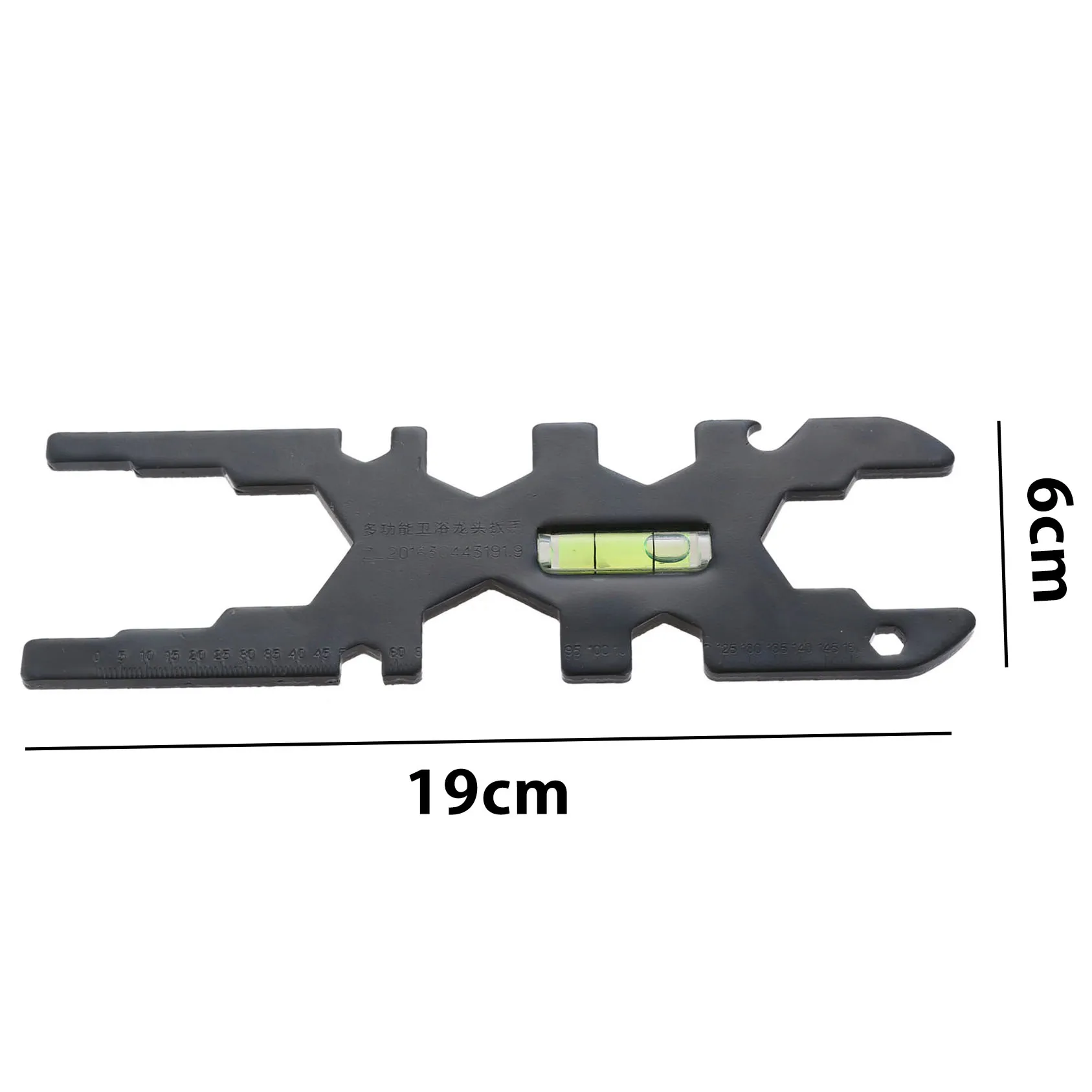 Rubinetto multifunzionale in acciaio al carbonio rubinetto del bagno installazione della doccia bagno cucina Hardware installazione rubinetto chiave nera