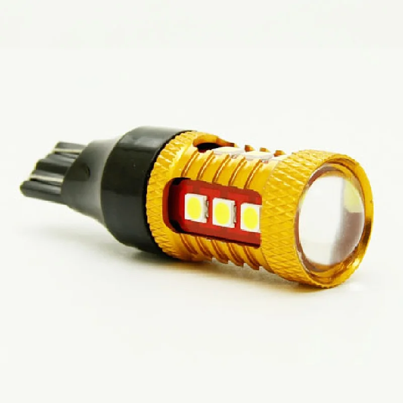 1pc T15 LED Canbus Error Free Bulbs t15 LED Wedge Bulb Reverse Lights 921 912 W16W LED Canbus Stop Car lamp 6000K