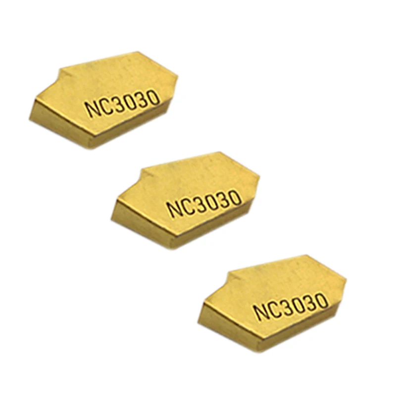10 pz SP300 NC3030 scanalatura inserto in metallo duro utensile per tornitura tornio utensile da taglio utensile CNC SP 300 strumento di separazione e scanalatura troncatura