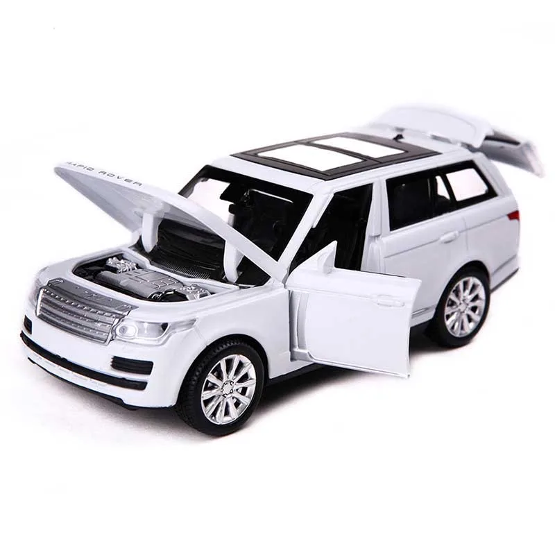 Ehz SUV kov slitina auto 1:32 modelka tulák diecasts & hračka vozidel auto modelka miniaturní hudební stupnice modelka auto hraček pro děti gifs