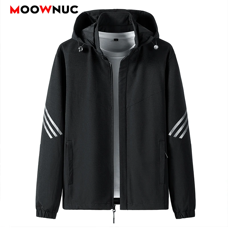 

Hooded jacket men's casual jacket 2021 spring and Autumn New Korean fashion brand