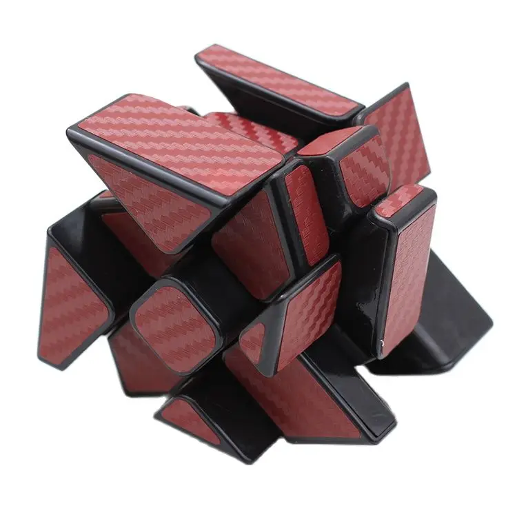MoYu MoFangJiaoShi 3X3X3 Windmill Fisher Cube Magic ปริศนา Professional คาร์บอนไฟเบอร์สติกเกอร์ Cubing ห้องเรียนของเล่นเพื่อการศึกษา
