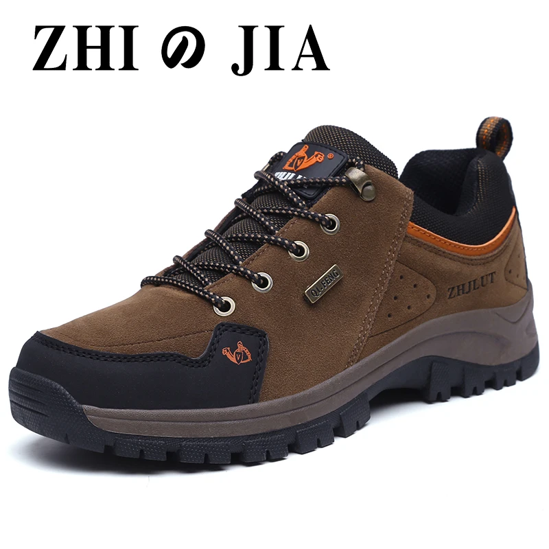 Winter couple  plus velvet  warm hiking shoes outdoor sports  windproof cross-country shoes thick-soled wear-resistant non-slip