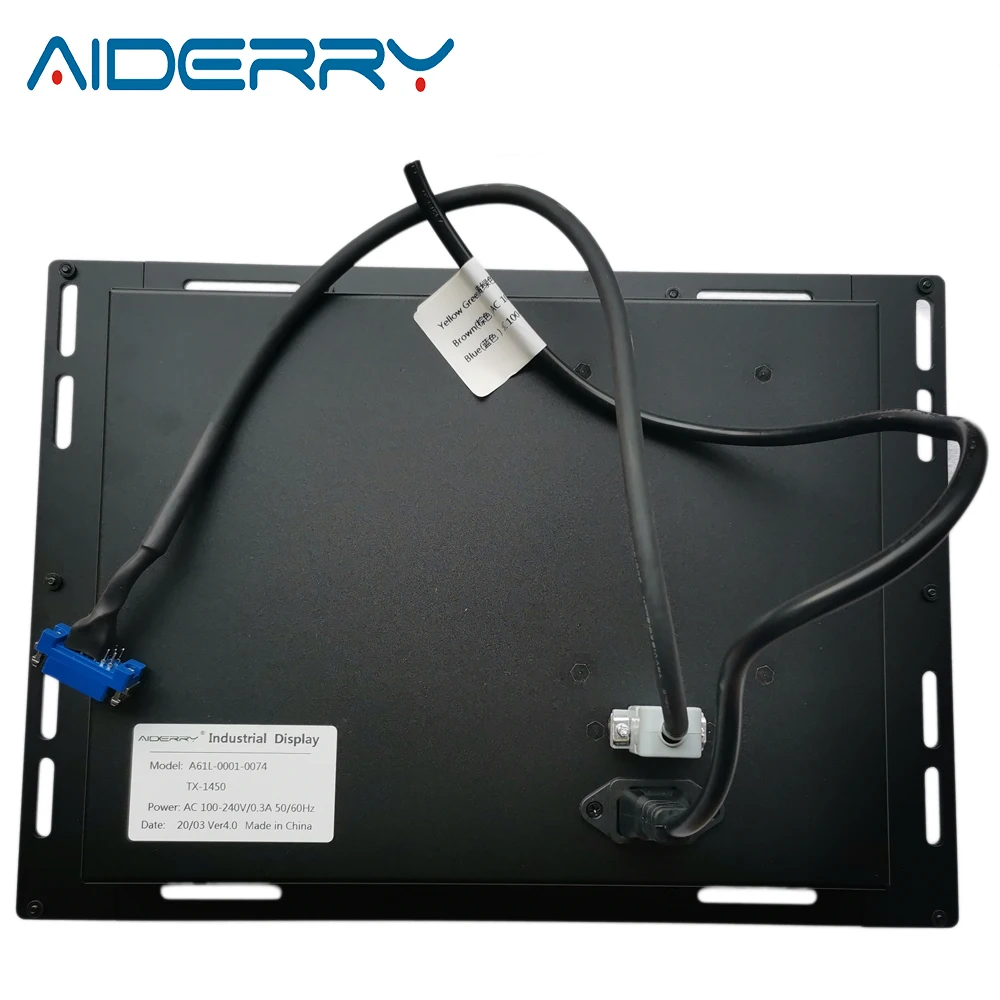 Imagem -06 - A61l0001-0074 Tx1450 Tx-1424ab 14 Polegada Display Lcd Usado para Fanuc Cnc Máquina Substituir Monitor Crt