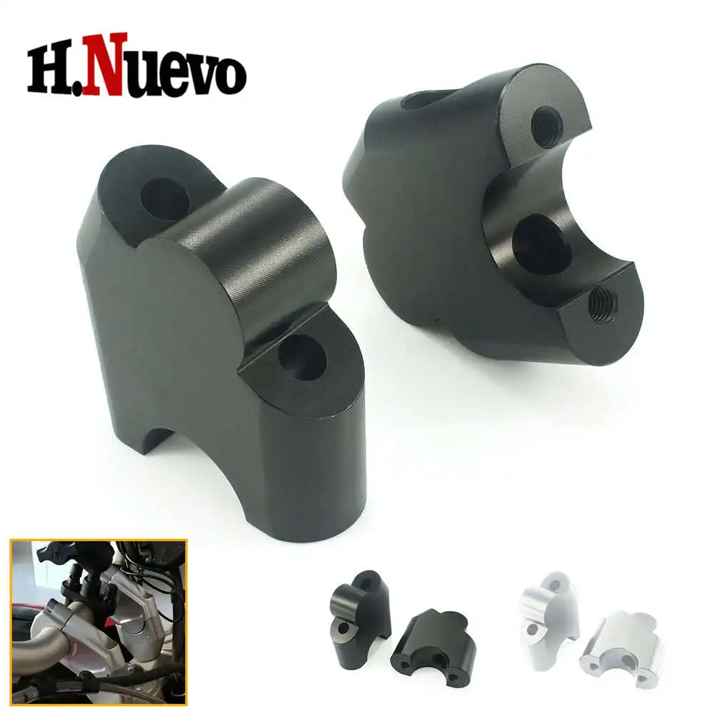 

Motorcycle Accessories For F800R F800 R Handlebar Raiser Riser Up Backs Moves Bracket Kit For F800R Handle Bar Riser Mount Clamp