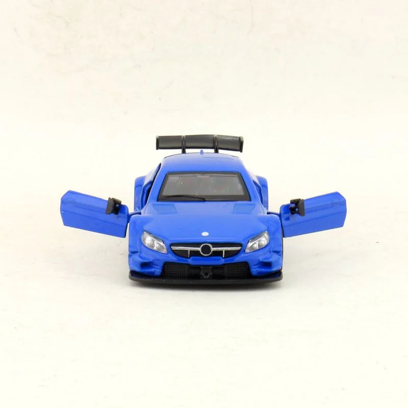 Diecast Metal Toy Model 1:43 Scale Mercedes-Benz C63 AMG DTM Car Pull Back Doors Openable Collection Gift For Kid Match Box