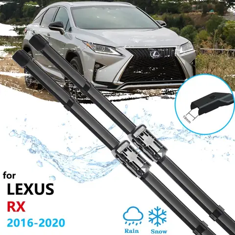 Для Lexus RX RX200t RX300 RX450h 2016 2017 2018 2019 2020 автомобильные щетки стеклоочистителя переднего стекла автомобильные аксессуары 300 200t 450h