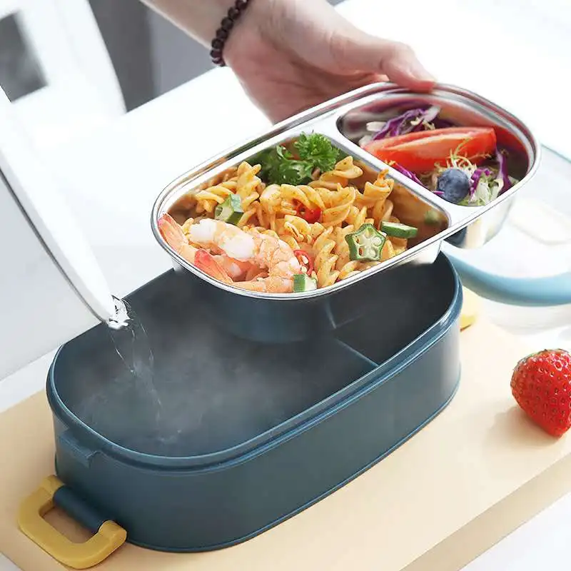 Multi-layer Bento Box Japanese Style Portable Outdoor 304 Stainless Steel Thermal Lunch Box For Kids With Compartment Food Boxs