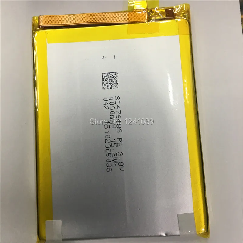 

Mobile Phone Battery For Elephone Vowney Battery 4000mAh Long Standby Time Mobile Accessories For Elephone Vowney Battery