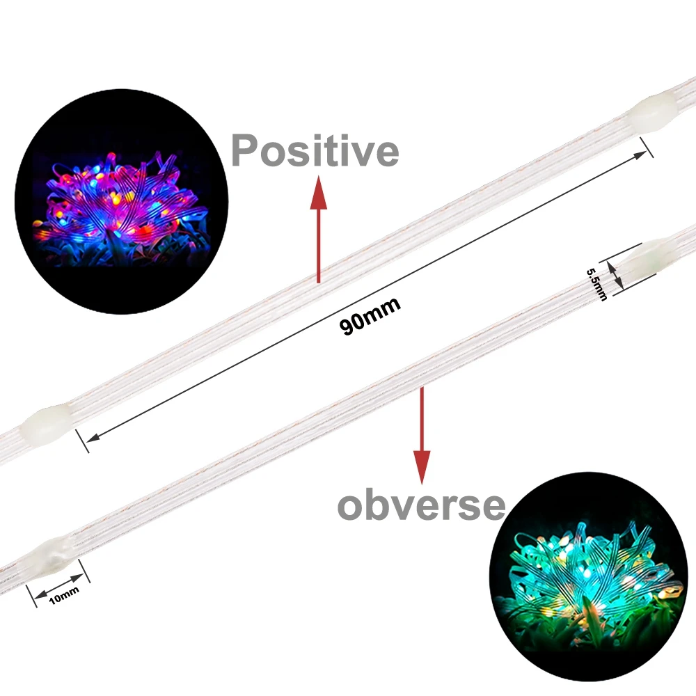 WS2812B Led Strip For Christmas Decoration Home Room RGB Flexible String Addressable Bluetooth Music With Controller Kit DC5V