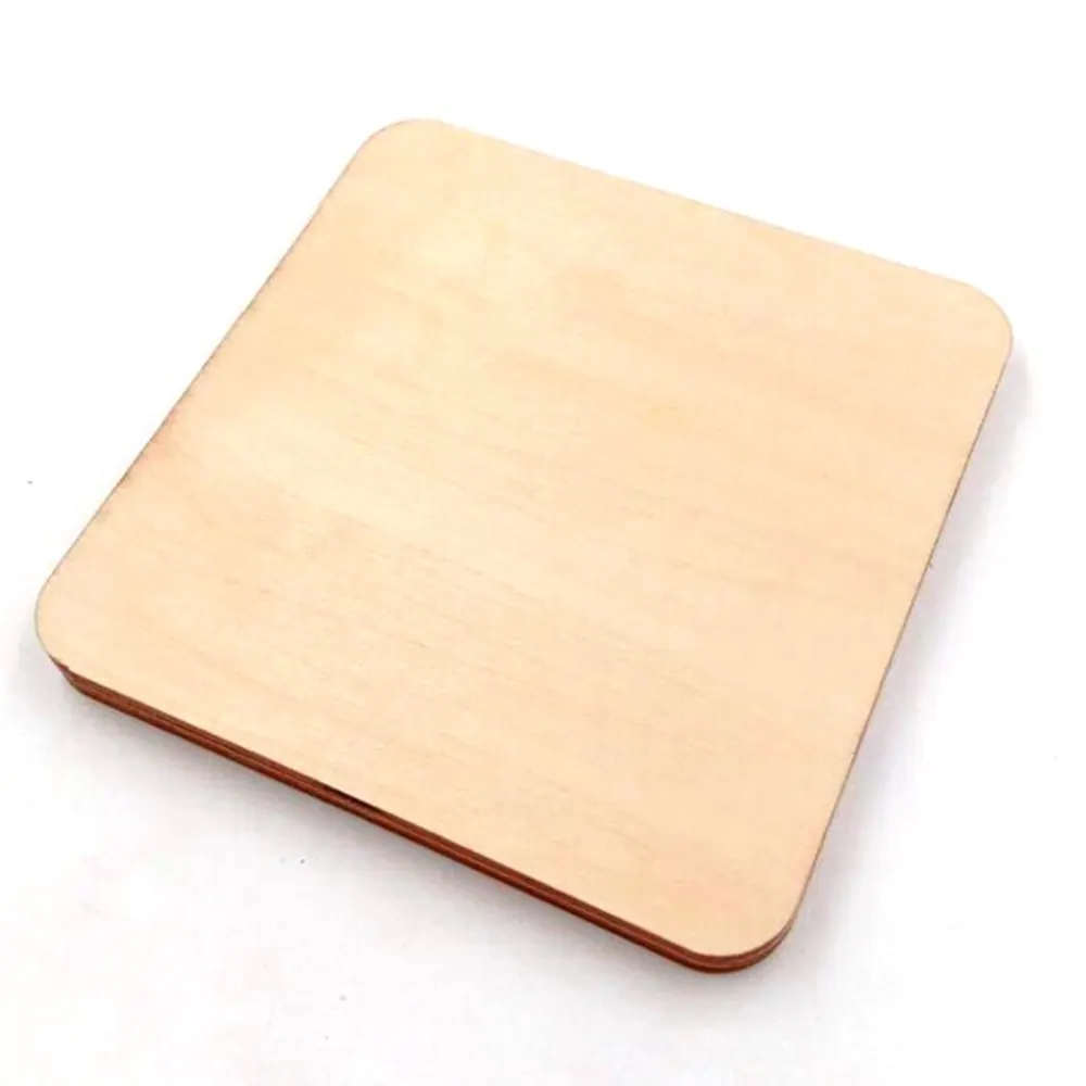 30/20/10/8/6/5/2/cm.Square board Wood blank tags. Indicate products. DIY tips label.baby intellectual toys 017010005