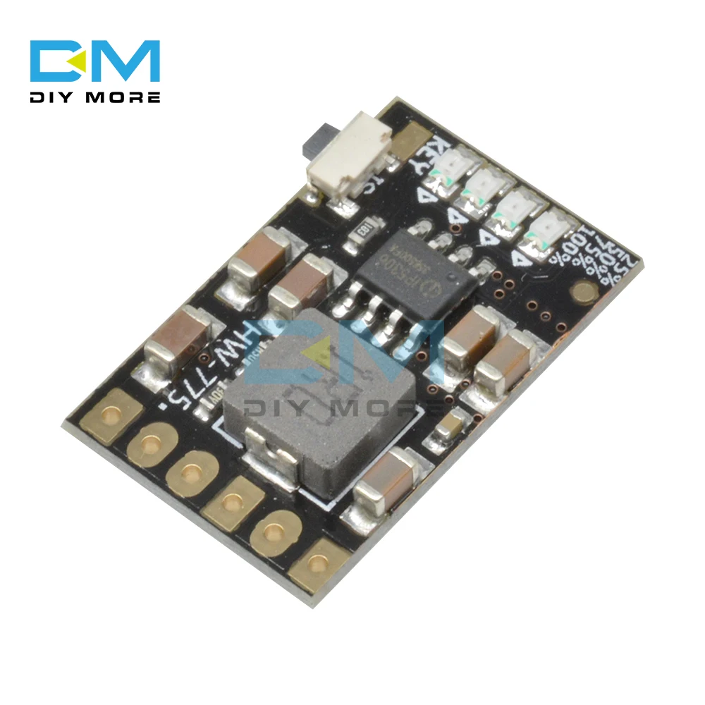 2A 5V Charge Discharge Integrated 3.7V 4.2V Lithium Battery Boost Mobile Power Protection Diy Electronic PCB Board Module