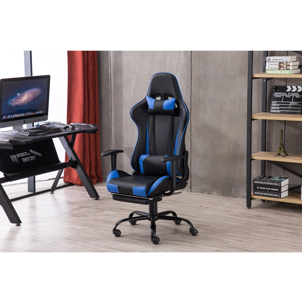 Three Colors Gaming Chair Safe&Durable Office Chair Ergonomic Leather Boss Chair for WCG Game Computer Chair Heavy-duty Chairs