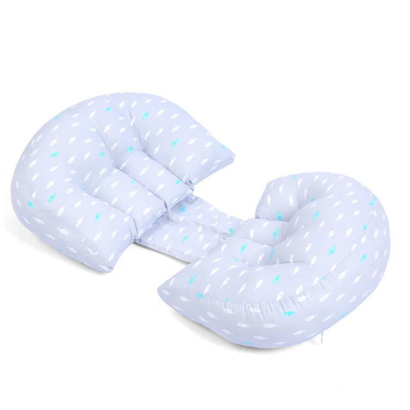 Pregnancy Body Pillow Multifunction Breastfeeding Maternity Pillows High Elastic Cotton Pregnant Women Lumbar Auxiliary Pillow