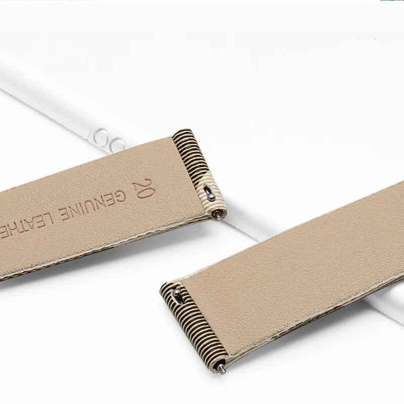 سوار ساعة Yopo-PU جلد لساعة هواوى GT2 برو ، سلسلة ساعات رياضية ذكية ، سوار معصم أبيض أسود بني ، 20 أرز ، 22