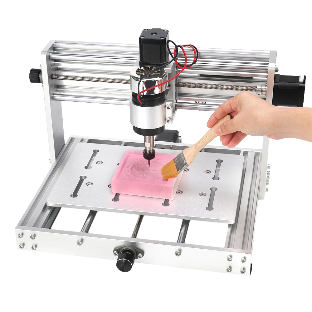 CNC 3020 Pro Max Mini Engraving Machine With 200W Spindle DIY CNC Metal Engraver 3018 max Upgraded 2 in 1 Machine Wood Router