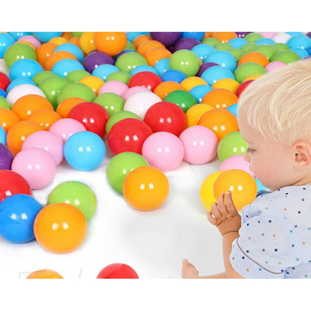 10/20Pcs/set Umweltfreundliche Weichem Kunststoff Ozean Ball Lustige Baby Kid Wasser Pool Ozean Welle Ball Durchmesser 5,5-7cm