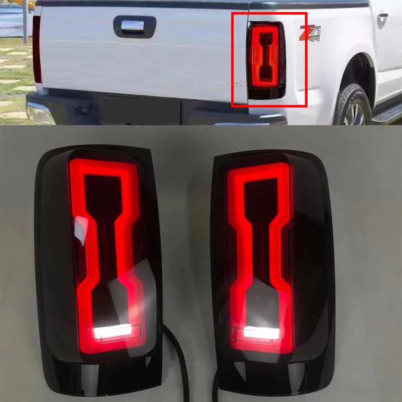 Thai version Led Rear Light For Chevrolet Colorado S10 2012-2017 2018 2019 2020 2021 Tail Lamp Led Turn Signal Brake Day Light