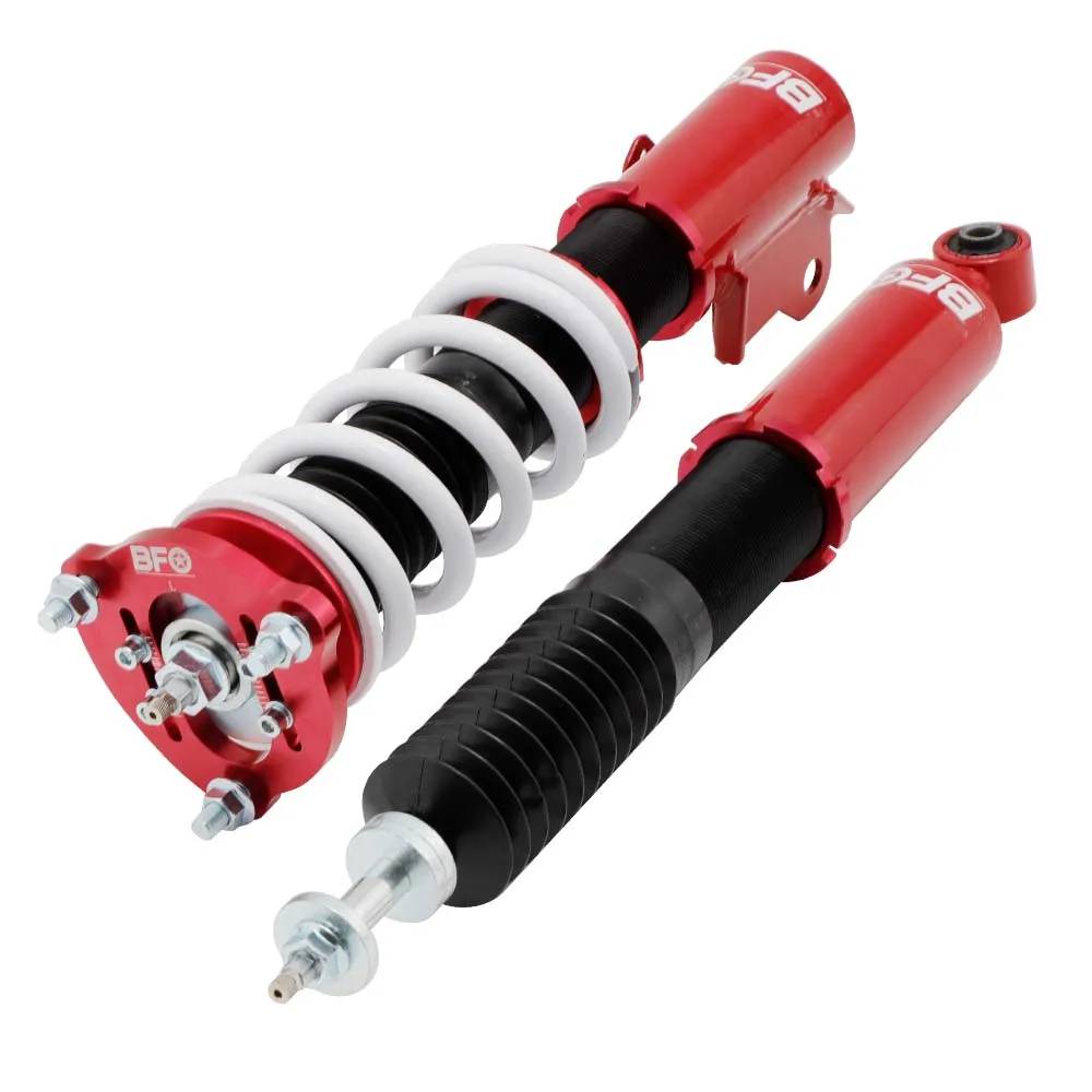 BFO Coilover 24 Click Damper Shocks Springs Kit for Honda CIVIC 2006-2011 Shock Absorber Red Suspenison Shocks Struts Kit