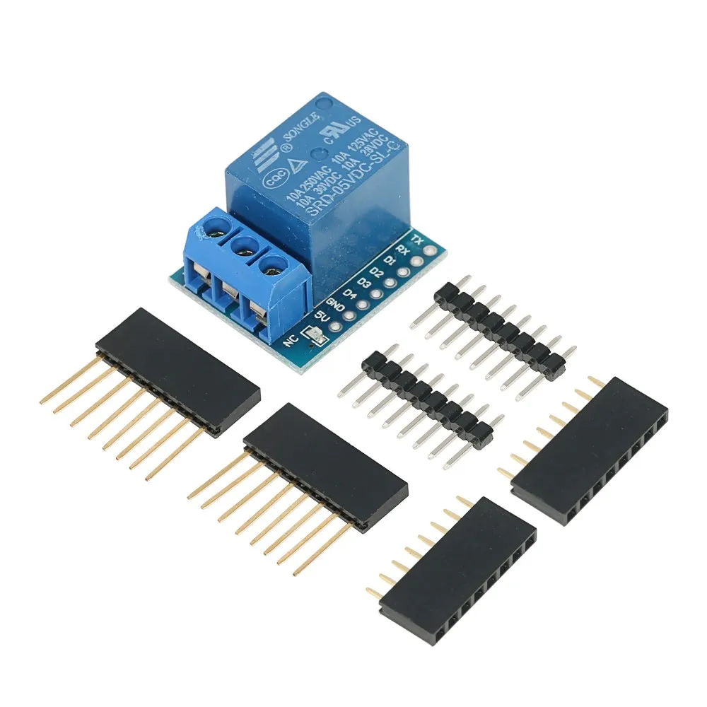 3PCS Relay Shield Module for Arduino Mini D1 Development Board