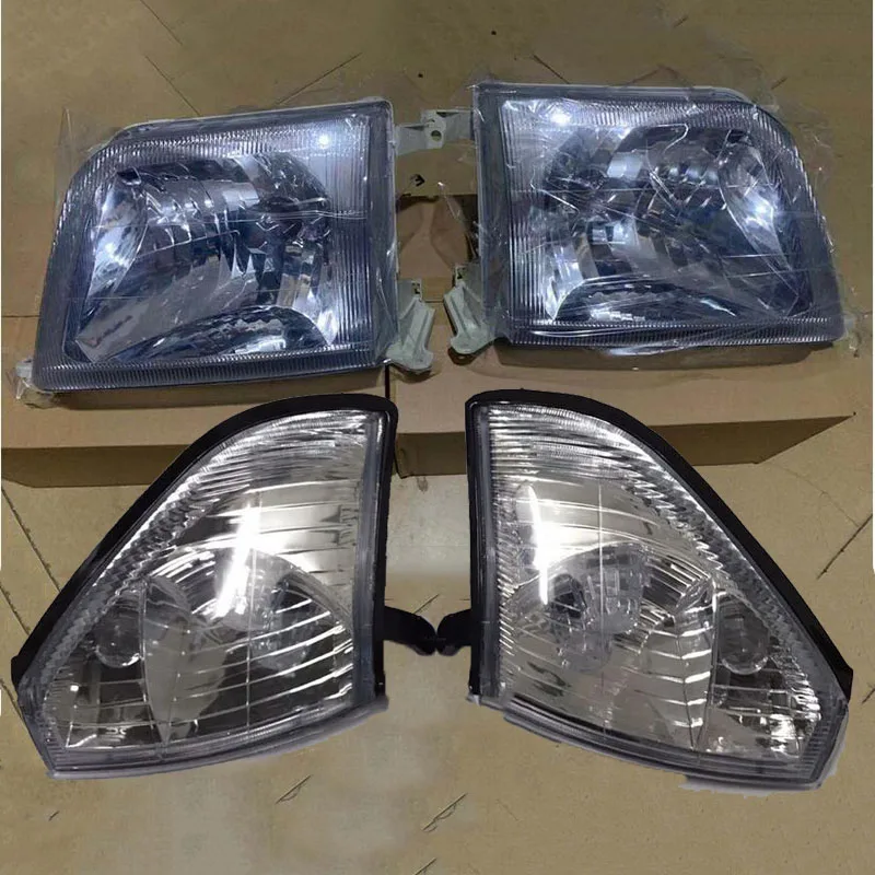 

For Toyota LAND CRUISER PRADO LC90 FJ90 2700 3400 1996-2002 2pcs/Set LH + RH LED Headlights Headlamp