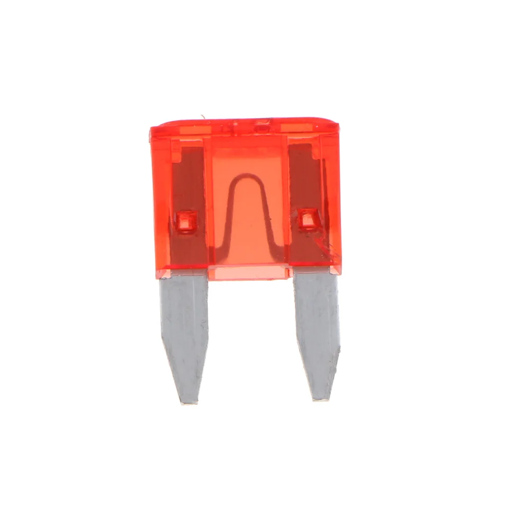 10 Pieces Mini 10A Blade Fuse Red for Auto Car Truck Replacement