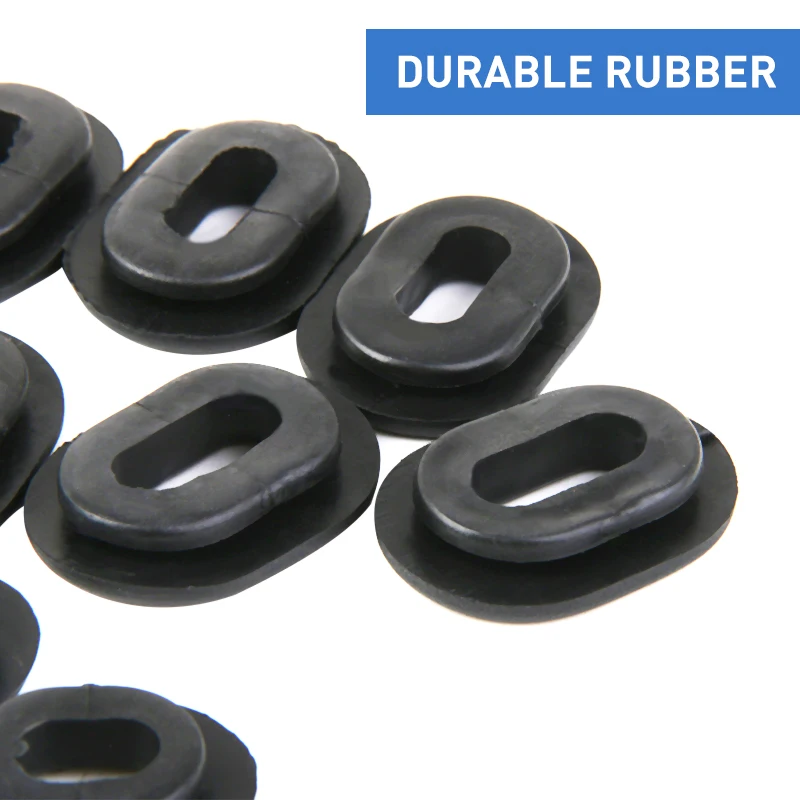 12 Pcs Motorcycle Side Cover Rubber Grommets Gasket Fairings For Honda CB CL XL 100 CG125 CB125S/125T Motorcycle Accessories