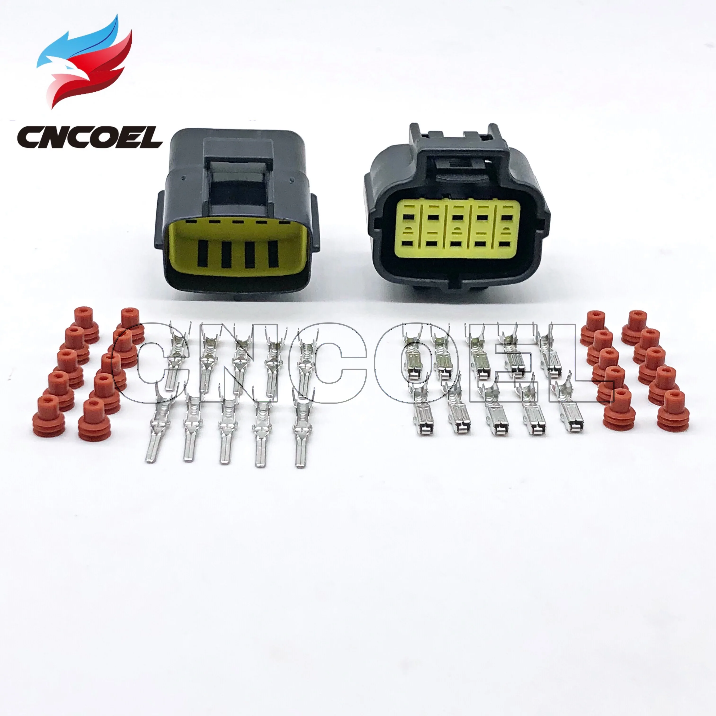 5Set TYCO/AMP 10 Pin 174655-2/174656-7 174657-2 Female Male Plug Electrical Waterproof Auto Connector Denso