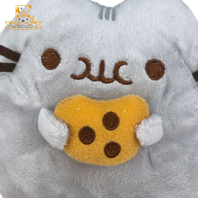 Kawaii Chubby Cat Cute Cartoon Fat Kitten Plush Stuffed Toys Soft Pillow Cookie Rainbow Animal Dolls Cuddly Decor Children Gifts