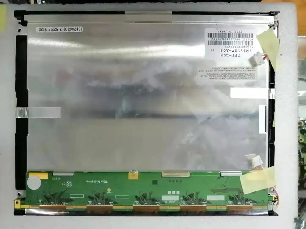 Yqwsyxl Original 12.1 inch Industrial LCD PANEL TM121SV-A02 TM121SV-A01  LCD  display screen Replacement