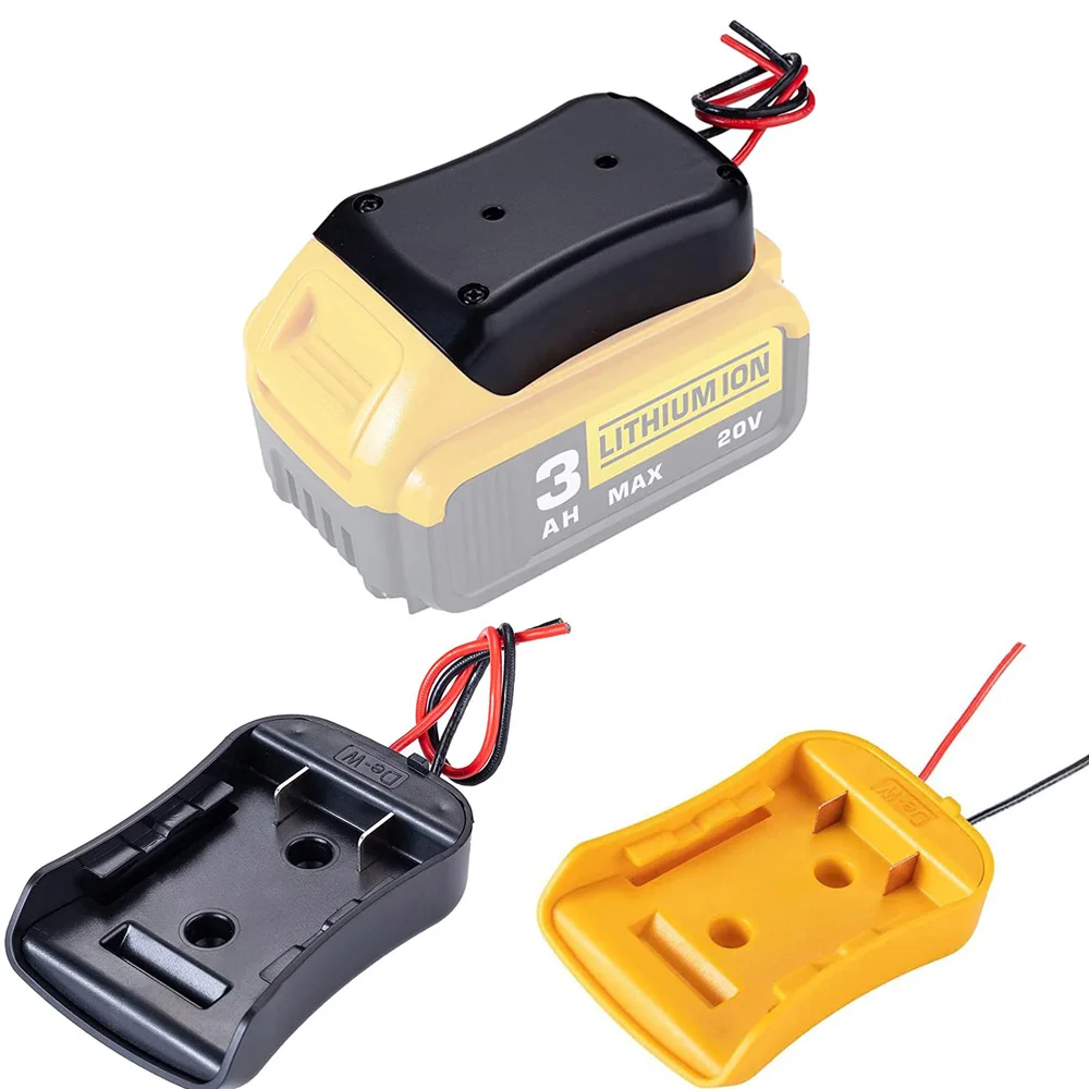 Battery Adapter For DeWALT 18V/20V Battery Dock Power Connector With 14 Awg Wires Connectors Adapter Tool Accessories