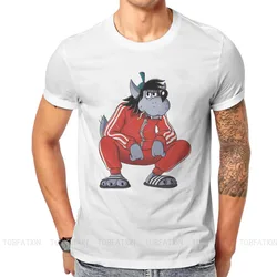 Squat TShirt Nu Pogodi Well Just You Wait Wolf Hare Zayats Cartoons Printing Streetwear Leisure T Shirt Male Tee Gift Idea