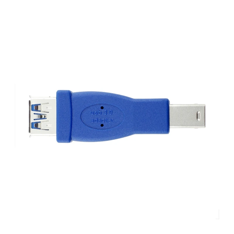 USB 3.0 Type A Female to Type B Male Plug Connector Adapter USB 3.0 Converter Adaptor AF to BM