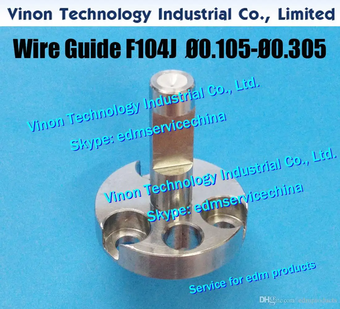 Imagem -02 - Guia F104 do Fio de Ø0.255 mm A2908032-x736 Edm j Mais Baixo para Fanuc t v Guia Inferior d = 0.255 mm A290.8032.x736 da Série de w A2908032x736