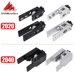 Tensor de correa de distribución para impresora 3d Ender 3, 5, v2, CR-10, 10S PRO, 2020, eje X, ranura en V, 2040