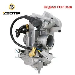 ZSDTRP Original FCR33 FCR38 FCR40 Carburetor For Honda Motorcycle CFR 450R For Keihin FCR 40mm CFR450 Carburetor