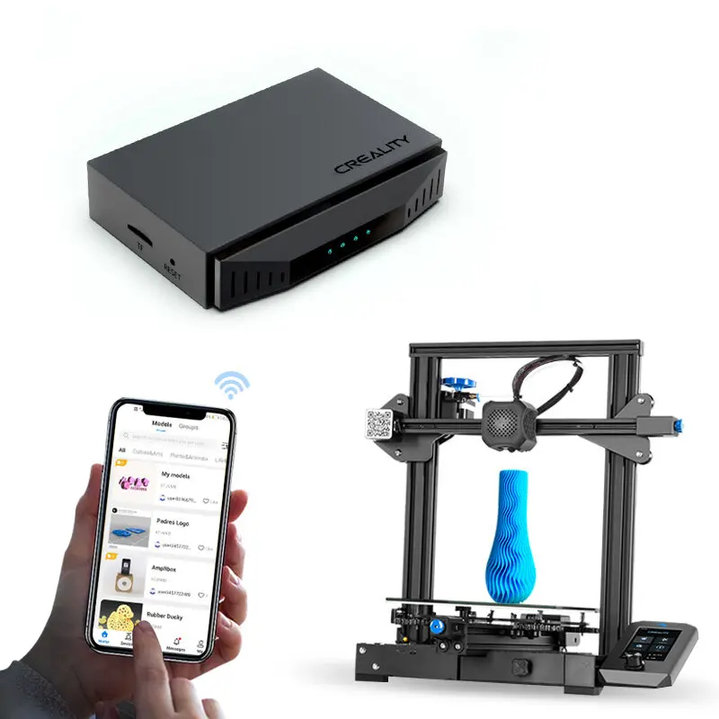 Creality 3D WIFI BOX Remote Wi-Fi Support Remote Control & Printing Monitoring for CR-10 Ender-3 Ender-5 series 3D Printer Parts