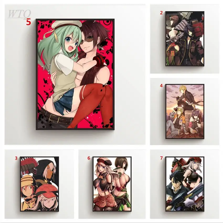 Wall Poster God Eater Alisa Renka Anime Posters Canvas Painting Wall Decor Posters Wall Art Picture Room Decor Home Decor